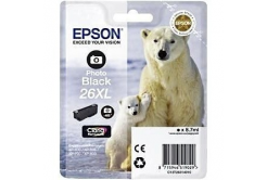 Epson T26314012, T263140, 26XL foto negru (photo black) cartus original