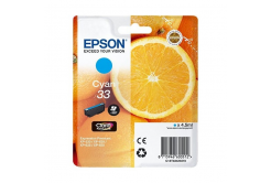 Epson T33424012, T33 azuriu (cyan) cartus original