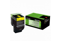 Lexmark 80C2XYE galben (yellow) toner original