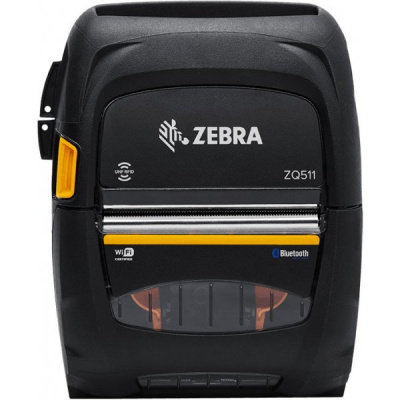 Zebra ZQ511 ZQ51-BUW030E-00, imprimantă de etichete, BT, Wi-Fi, 8 dots/mm (203 dpi), display, RFID