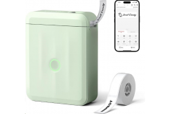 Niimbot D110-M Smart 1AA56291608, aparat de etichetat, verde + rola etichete