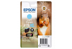 Epson 378XL C13T37954010 azuriu deschis (light cyan) cartus original