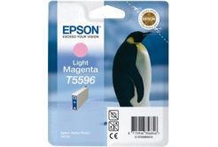 Epson C13T55964010 purpuriu deschis (light magenta) cartus original