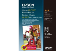 Epson S400038 Value Glossy Photo Paper, alb, lucios, hartie foto, 10x15cm, 183 g/m2, 50 buc