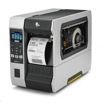 Zebra ZT61043-T1E0100Z TT ZT610 imprimantă de etichete, 4", 300 dpi, RS232, USB, Gigabit LAN, Bluetooth 4.0, USB Host, cutter, Color, ZPL