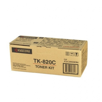 Kyocera Mita TK-820C azuriu (cyan) toner original