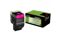 Lexmark 80C2XME purpuriu (magenta) toner original