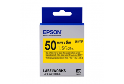 Epson LabelWorks LK-9YBVN C53S659004 50mm x 7m, text negru / fundal galben, vinil, banda original