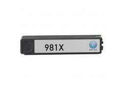 Cartus compatibil cu HP 981XL L0R09A azuriu (cyan) 