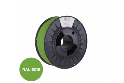 Imprimă șir (filament), 3DF-P-PLA1.75-6018, C-TECH PREMIUM LINE, PLA, verde-galben, RAL6018, 1,75mm, 1kg