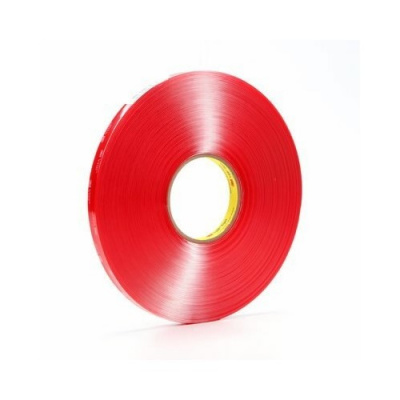 3M VHB 4918-F, 9 mm x 16,5 m, bandă acrilică transparentă adezivă față-verso, grosime 2,0 mm