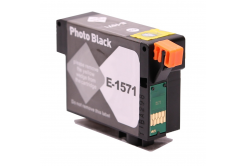 Epson T1571 negru foto (photo black) cartus compatibil