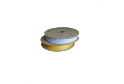 Tub de marcare din PVC în formă de stea H-60Z, diametru interior 5,0mm / secțiune transversală 6mm2, galben, 50m