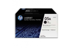 HP 05A CE505AD dualpack negru toner original