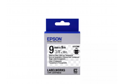 Epson LabelWorks LK-3TBN C53S653004 9mm x 9m, text negru / fundal transparent, banda original