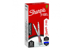 Sharpie 2162642, stilou gel S-Gel Metal, albastru, 12buc., 0.7mm