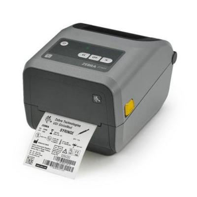 Zebra ZD421c ZD4A042-C0EE00EZ TT, 8 dots/mm (203 dpi), imprimantă de etichete, RTC, EPLII, ZPLII, USB, USB Host, BT (BLE), Ethernet, grey (succesor GC420t)