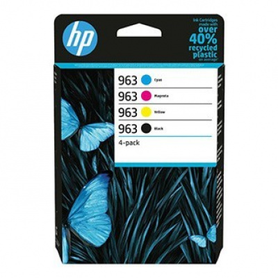 HP 963 6ZC70AE#301 CMYK set de cartușe originale (blister)