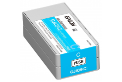 Epson GJIC5(Y) C13S020564 pentru ColorWorks, azuriu (cyan) cartus original