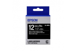 Epson LabelWorks LK-4BWV C53S654009 12mm x 9m, text alb / fundal negru, banda original