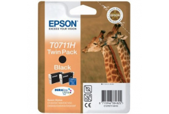 Epson C13T07114H10 negru (black) dualpack cartus original