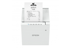 Epson TM-m30III C31CK50111 imprimanta de chitanțe, USB, USB-C, Ethernet, 8 dots/mm (203 dpi), cutter, white