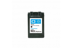 Cartus compatibil cu HP 652 XL F6V25AE negru (black) 