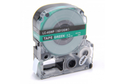 Epson LC-SD12GW, 12mm x 8m, text alb / fundal verde, banda compatibila