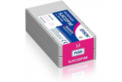 Epson SJIC22P(M) C33S020603 pentru ColorWorks, purpuriu (magenta) cartus original