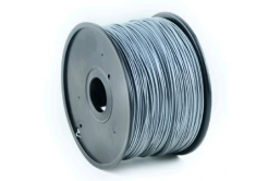 GEMBIRD 3D filament, ABS, 1,75mm, 1000g, 3DP-ABS1.75-01-S,  argint