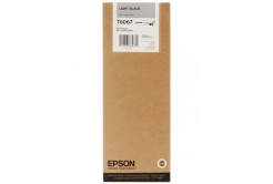 Epson C13T606700 deschis negru (light black) cartus original