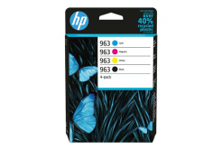 HP 963 6ZC70AE#301 CMYK set de cartușe originale (blister)