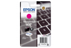 Epson 407 C13T07U340 purpuriu (magenta) cartus original