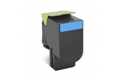Lexmark 80C2SC0 azuriu (cyan) toner compatibil