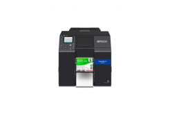 Epson ColorWorks C6000Ae C31CH76102, color imprimantă de etichete, cutter, disp., USB, Ethernet, black