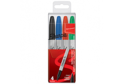 Sharpie 1985858, marker Fine, mix de culori, 4buc., 0.9mm, permanent, blistr