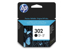 HP ink F6U66AE, HP 302, black, blistr, 190 pagini, 3.5ml, HP OJ 3830,3834,4650, DJ 2130,3630,1010, Envy 4520