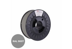 Imprimă șir (filament), 3DF-P-PLA1.75-9007, C-TECH PREMIUM LINE, PLA, aluminiu gri, RAL9007, 1,75mm, 1kg