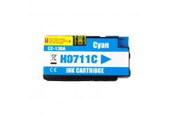 Cartus compatibil cu HP 711 CZ130A azuriu (cyan)