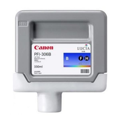 Canon PFI-306BL, 6665B001 alb (blue) cartus original