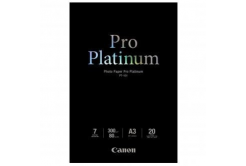 Canon PT-101 Photo Paper Pro Platinum, hartie foto, lucios, alb, A3, 300 g/m2, 20 buc