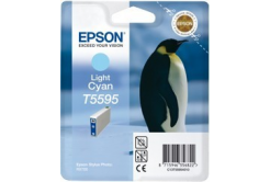 Epson C13T55954010 azuriu deschis (light cyan) cartus original