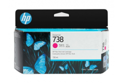 HP 738M 676N0A purpuriu (magenta) cartus original