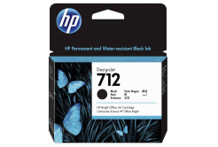 HP 712 3ED70A negru (black) cartus original