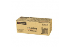 Kyocera Mita TK-820Y galben (yellow) toner original