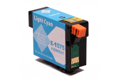 Epson T1575 azuriu deschis (light cyan) cartus compatibil