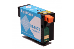 Epson T1575 azuriu deschis (light cyan) cartus compatibil