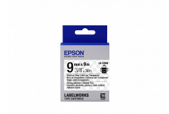 Epson LabelWorks LK-3TBW C53S653006 9mm x 9m, text negru / fundal transparent, adeziv puternic, banda original